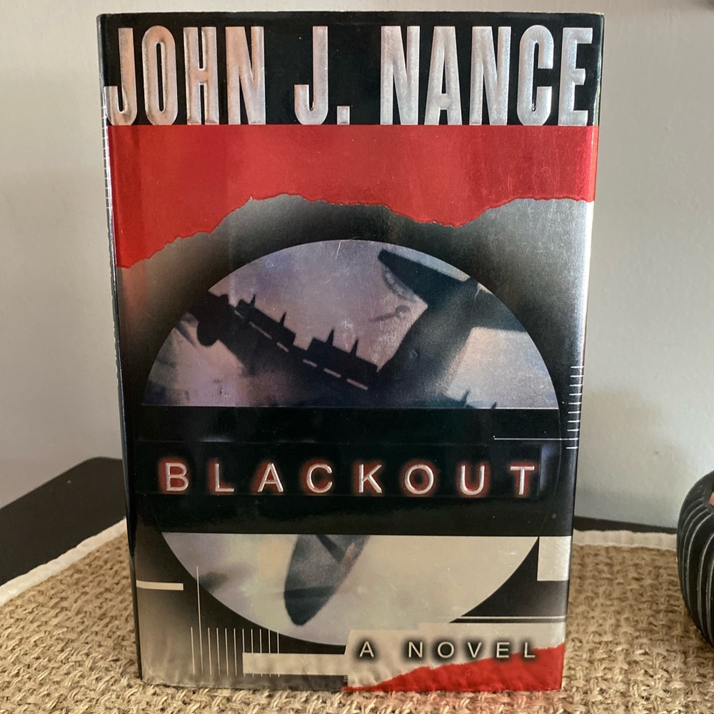 BLACKOUT JOHN J NANCE 1ST EDITION HARDCOVER BOOK